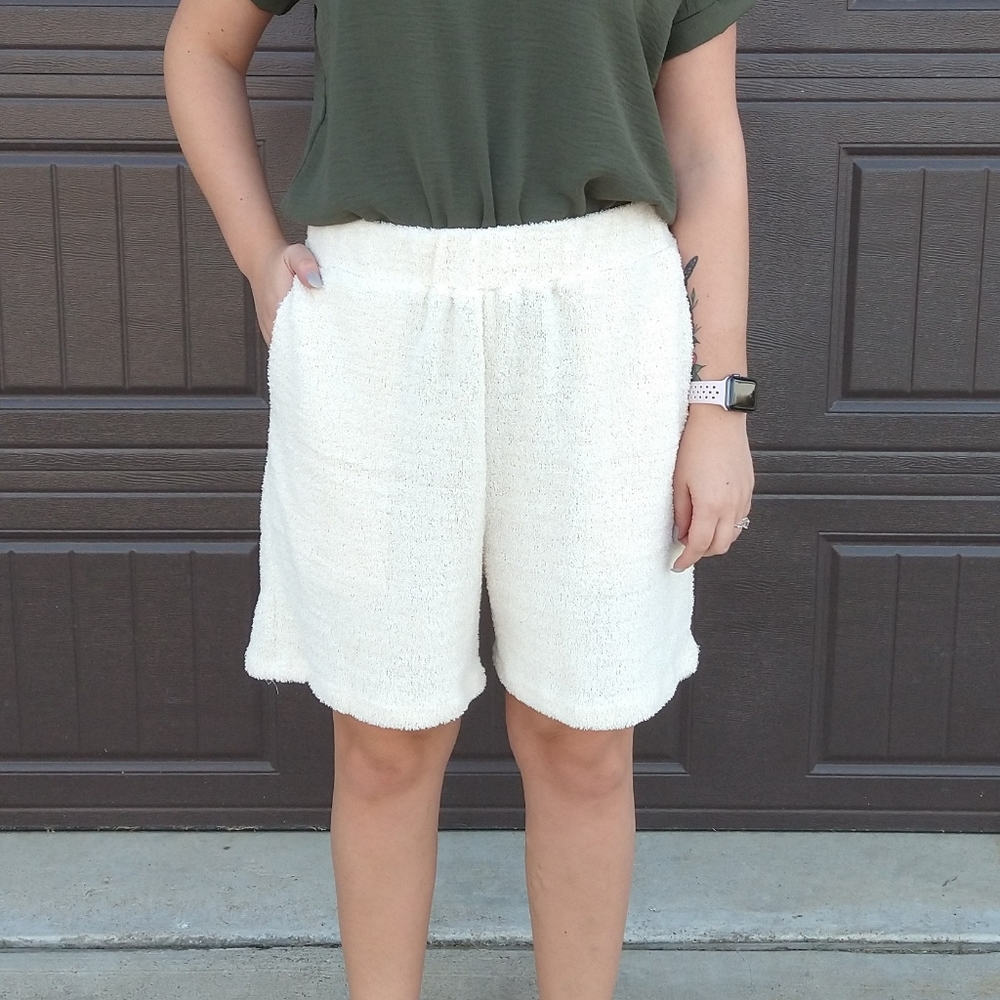 3/$20 By Egreis Terry Cloth Shorts